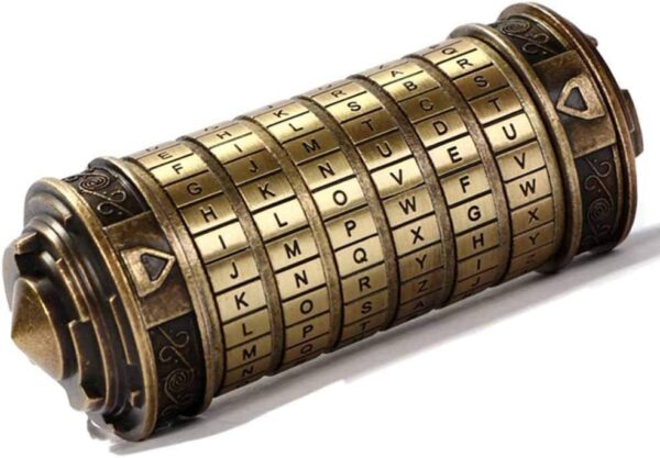 Da Vinci Code Mini Cryptex Lock Puzzle Boxes